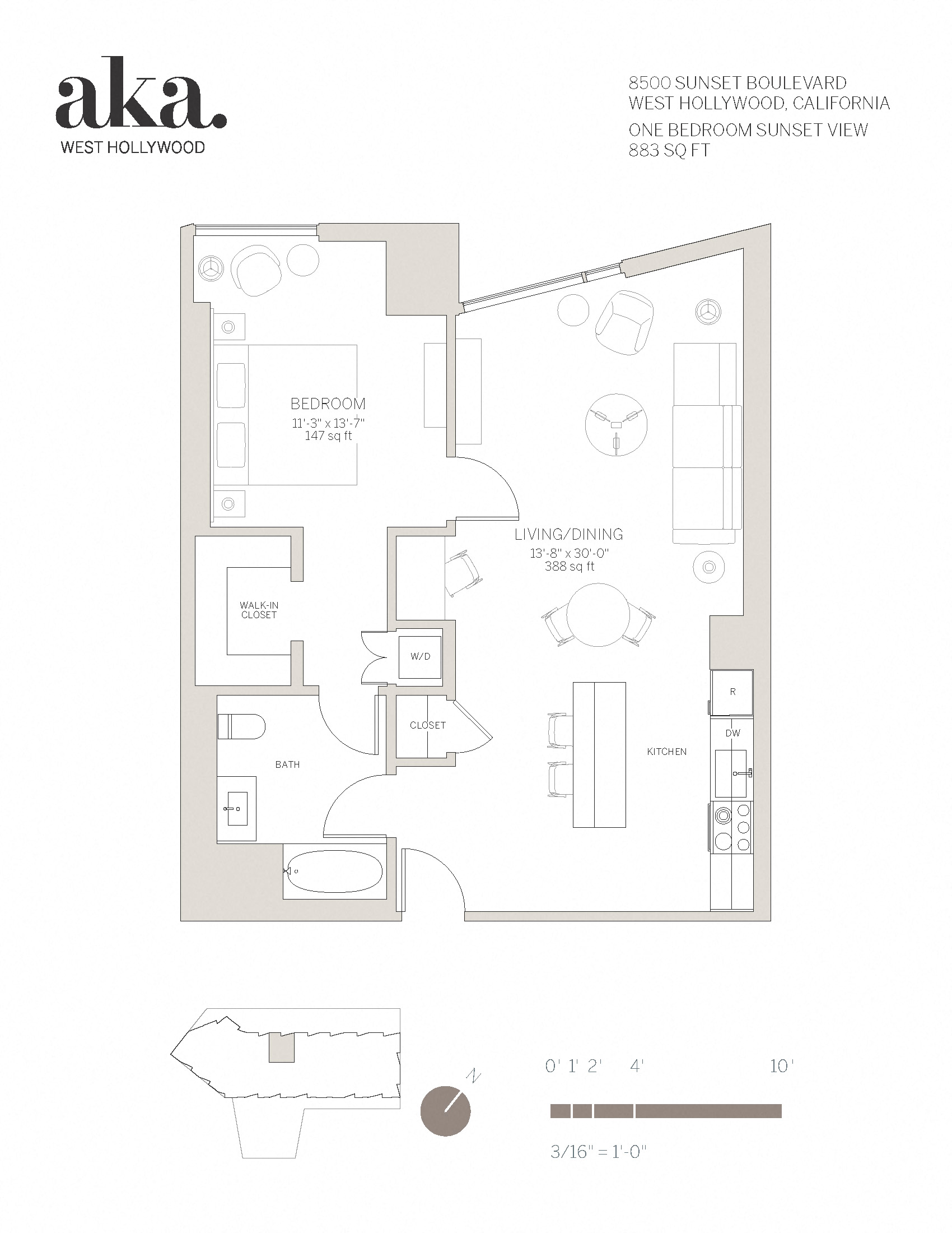 Weekly & Monthly Furnished Service Apartment
